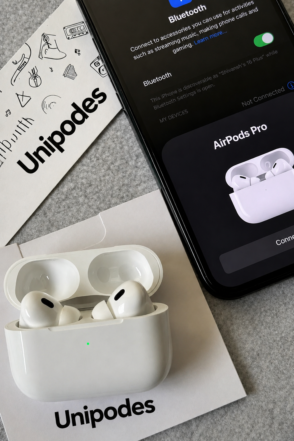 ✔ Airpods Pro – 2nd Gen (ANC+GPS)